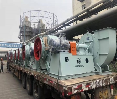 客户现场通风风机